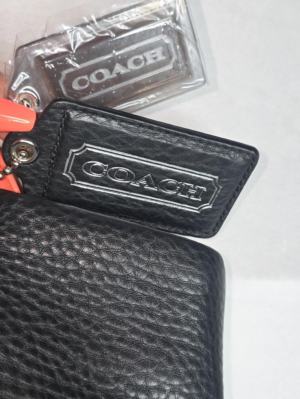 NWT Coach Op Art Signature Tote Shoulder Handbag Purse Black - Picture 8 of 11